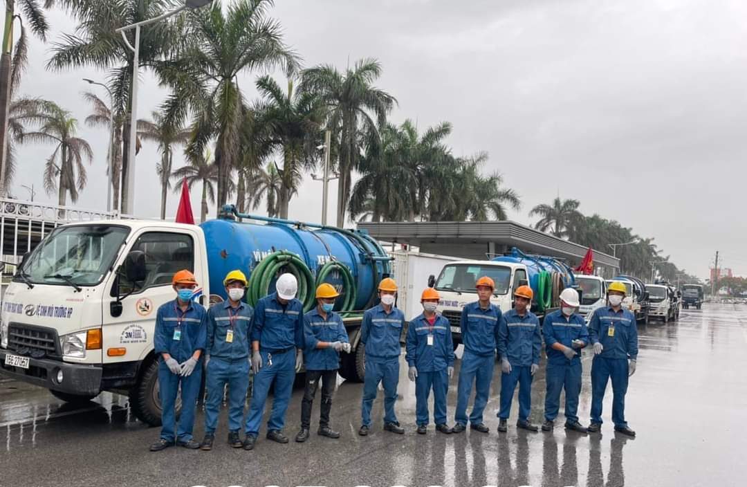 đơn vị hút hầm cầu tại KCN Đông Xuyên không chỉ đến rồi đi, mà sẵn sàng đồng hành dài lâu