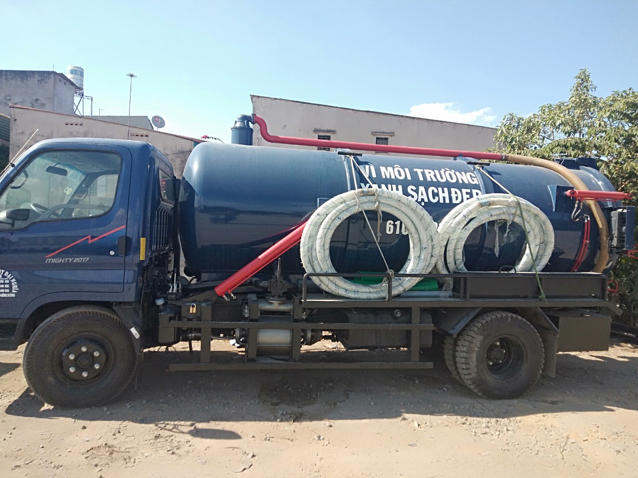 Dịch vụ hút hầm cầu tại Tiền Giang
