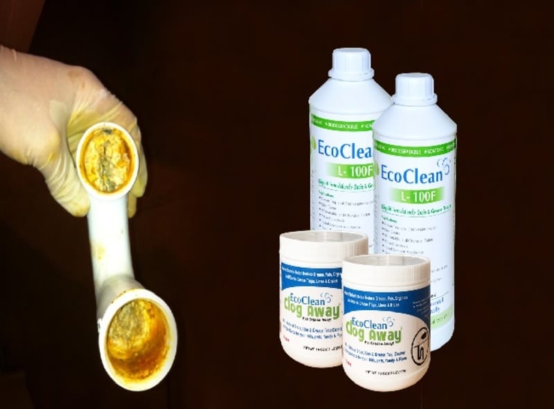 Cách khử mùi hôi cống bằng dung dịch tẩy rửa chuyên dụng
