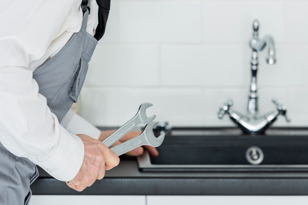 Quan sát tình trạng thoát nước trong bồn cầu