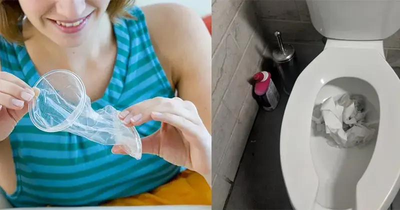 Loại rác thải không nên bỏ xuống bồn cầu