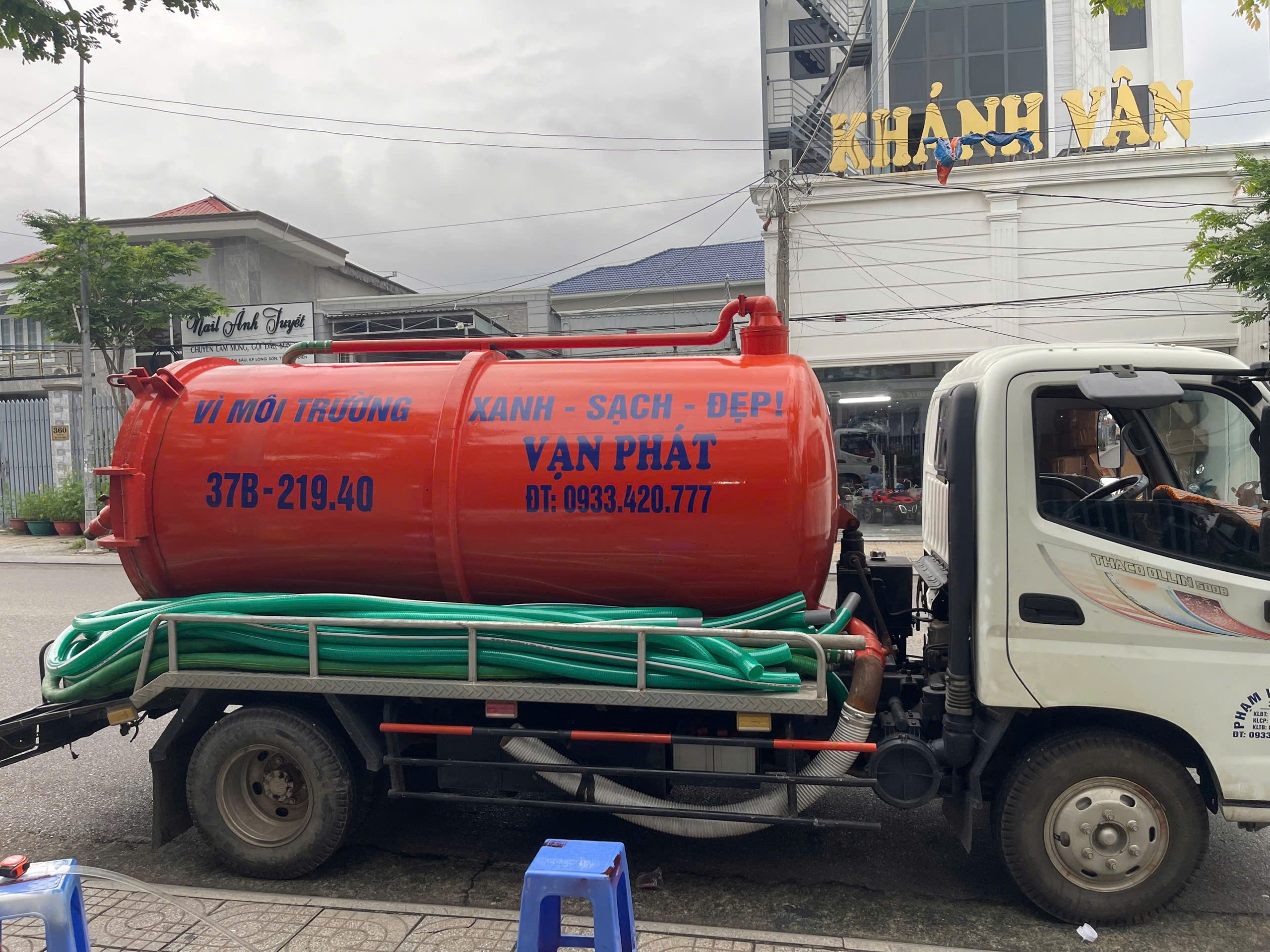 Hút nước thải sinh hoạt tại Vũng Tàu của Vạn Phát được khách hàng tin tưởng