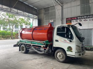 Hút nước thải tại KCN Cái Mép 24/7 không mùi