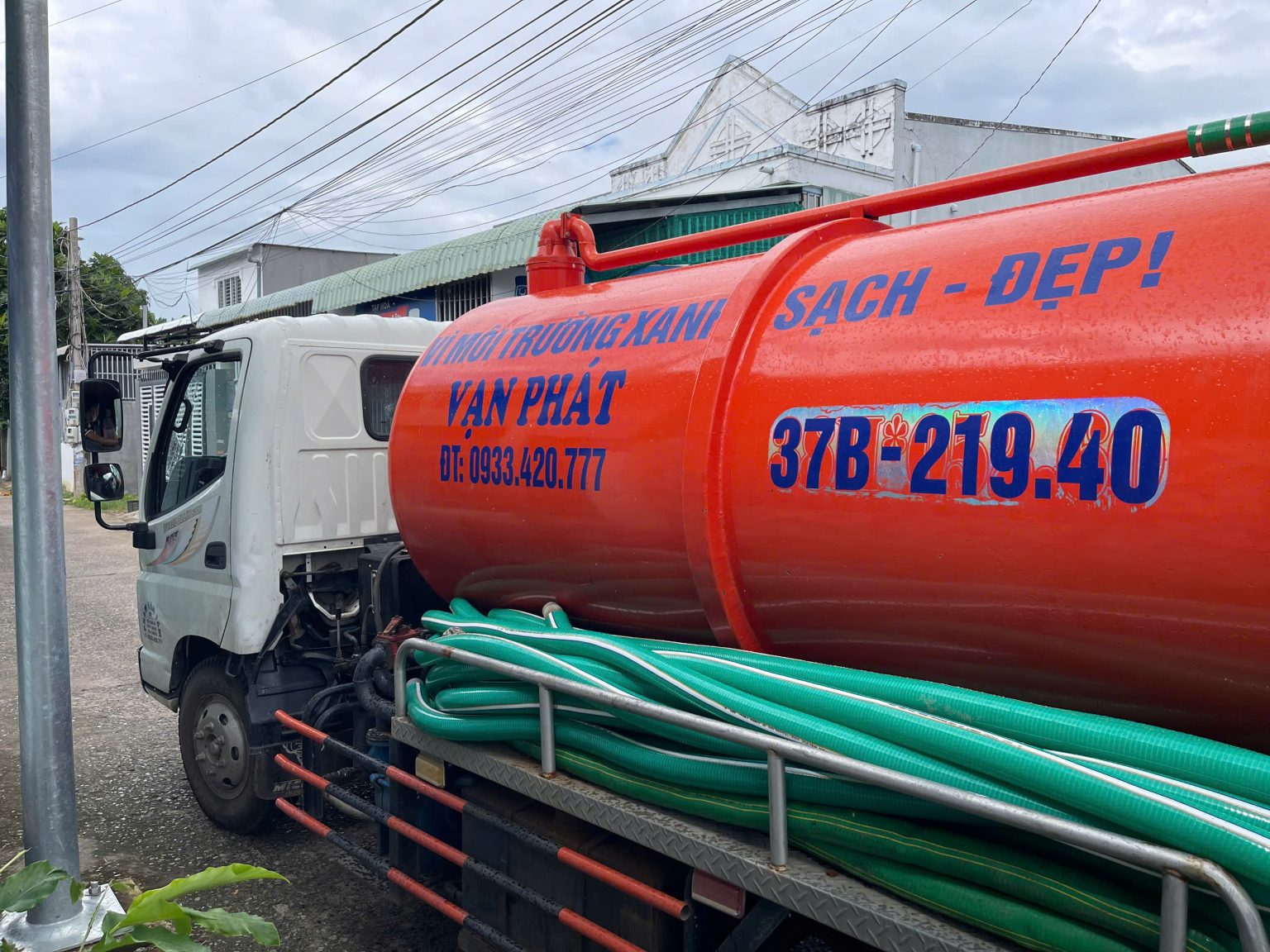 Hút hầm cầu tại xã Bình Giã (BR - VT) giá rẻ, tiết kiệm chi phí