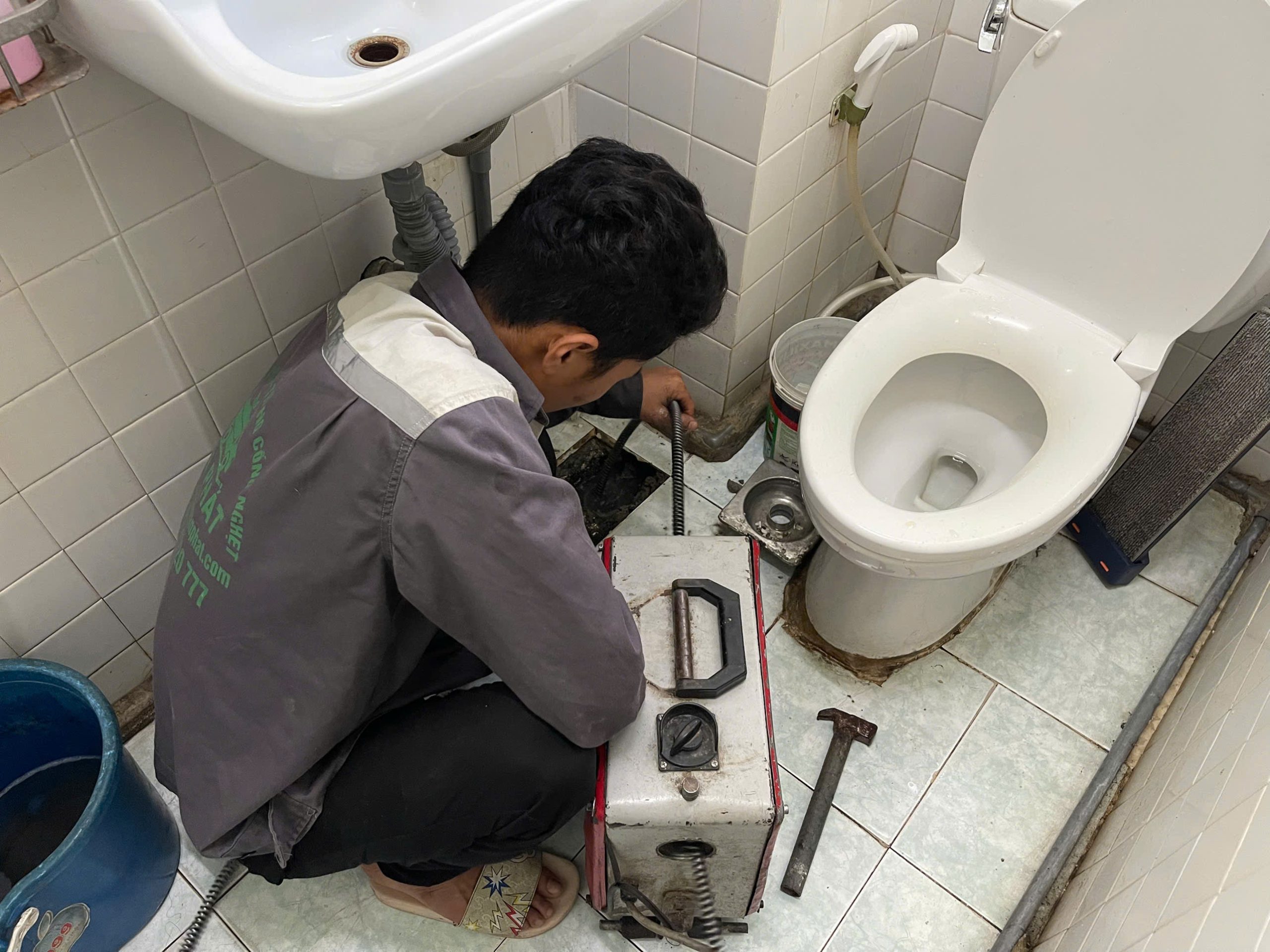 Quy trình hút hầm cầu Vạn Phát Quy trình hút hầm cầu Vạn Phát