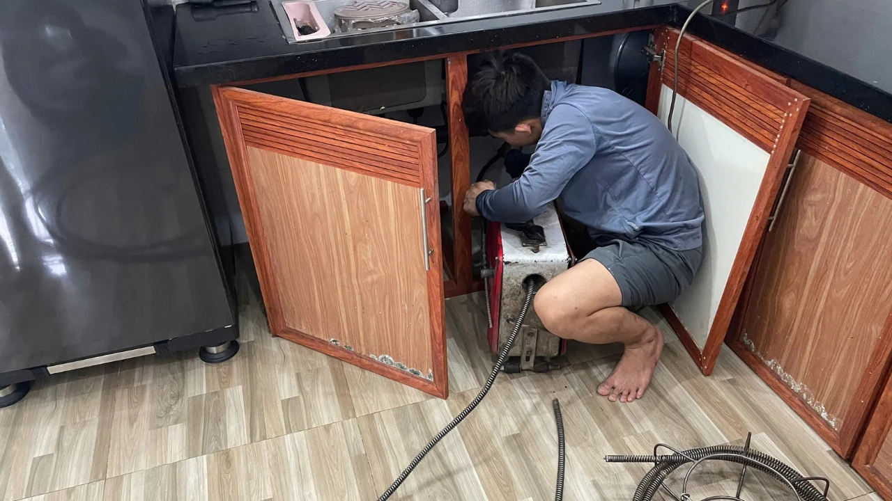 Thông cống nghẹt tại xã Nghĩa Thành
