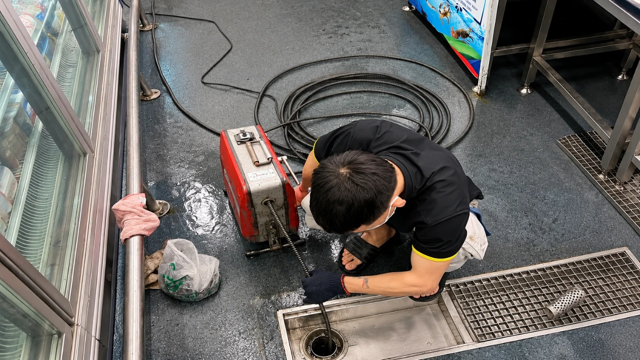 Thợ chuyên nghiệp sử dụng máy móc hiện đại để thông cống nghẹt tại Đất Đỏ Thợ chuyên nghiệp sử dụng máy móc hiện đại để thông cống nghẹt tại Đất Đỏ